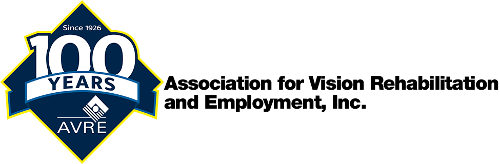 AVRE name and logo; link back to home page